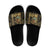 Custom Mexico Football Slide Sandals 2025 El Tri Champions Gold Color - Wonder Print Shop