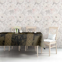 Custom Mexico Football Tablecloth 2025 El Tri Champions Gold Color - Wonder Print Shop