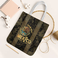Custom Mexico Football Tote Bag 2025 El Tri Champions Gold Color - Wonder Print Shop