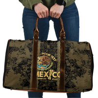 Custom Mexico Football Travel Bag 2025 El Tri Champions Gold Color - Wonder Print Shop