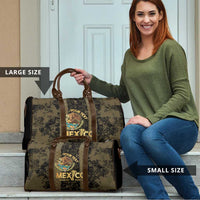 Custom Mexico Football Travel Bag 2025 El Tri Champions Gold Color - Wonder Print Shop