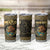 Custom Mexico Football Tumbler Cup 2025 El Tri Champions Gold Color - Wonder Print Shop