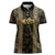 Custom Mexico Football Women Polo Shirt 2025 El Tri Champions Gold Color - Wonder Print Shop