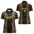 Custom Mexico Football Women Polo Shirt 2025 El Tri Champions Gold Color - Wonder Print Shop