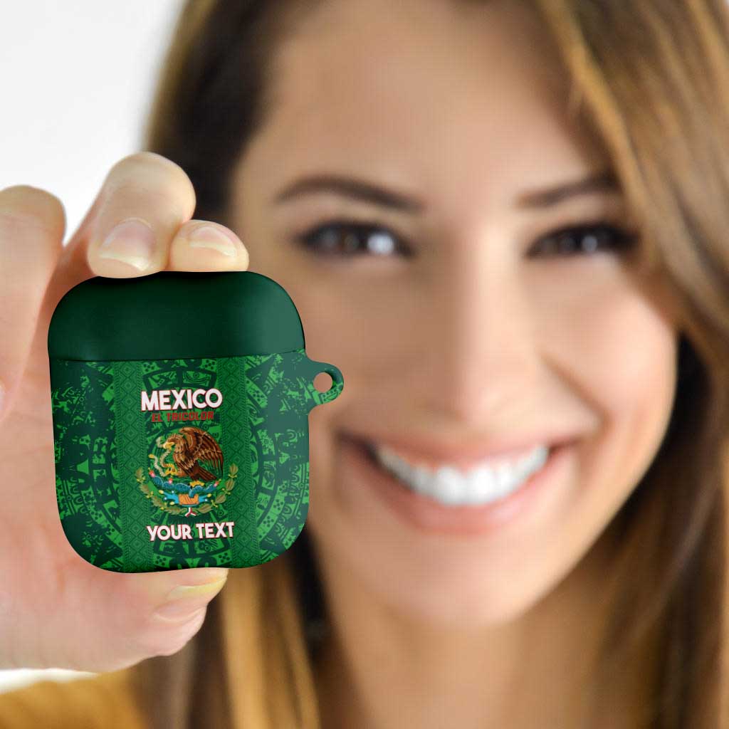 Custom Mexico Football AirPods Case 2025 El Tri Champions Green Color - Wonder Print Shop
