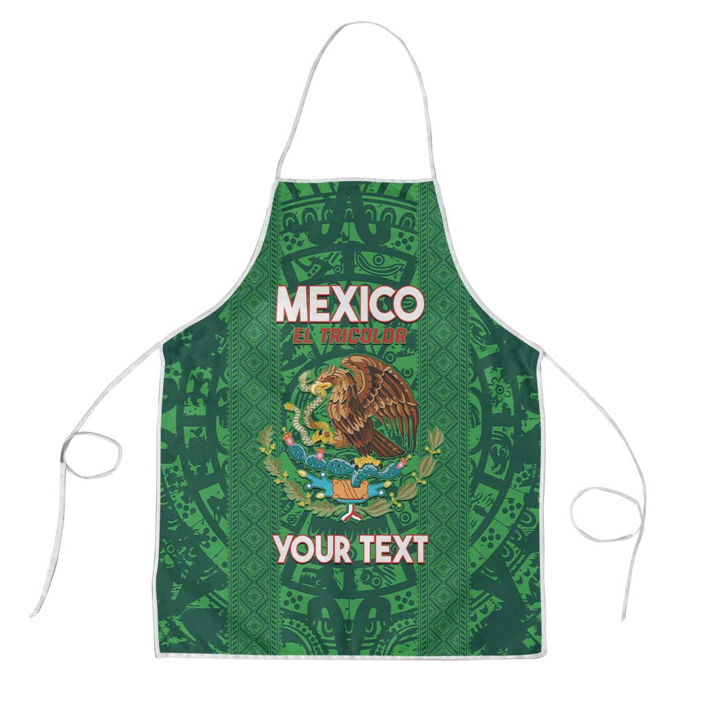 Custom Mexico Football Apron 2025 El Tri Champions Green Color - Wonder Print Shop