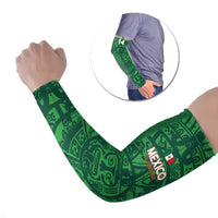 Custom Mexico Football Arm Sleeves 2025 El Tri Champions Green Color - Wonder Print Shop