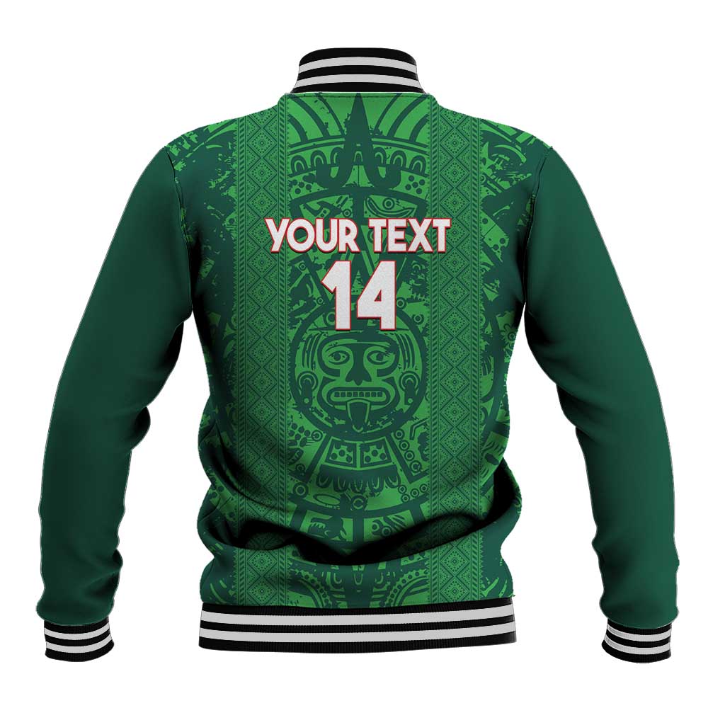 Custom Mexico Football Baseball Jacket 2025 El Tri Champions Green Color - Wonder Print Shop