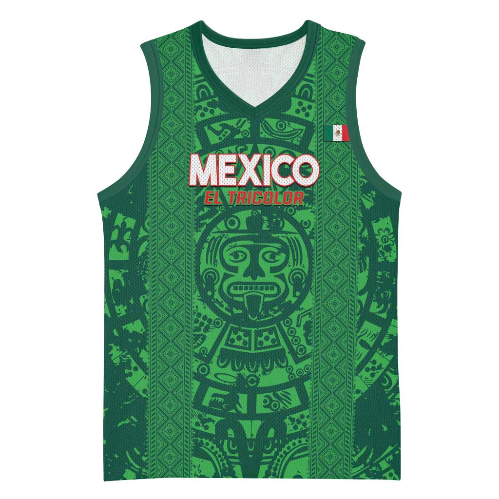 Custom Mexico Football Basketball Jersey 2025 El Tri Champions Green Color - Wonder Print Shop