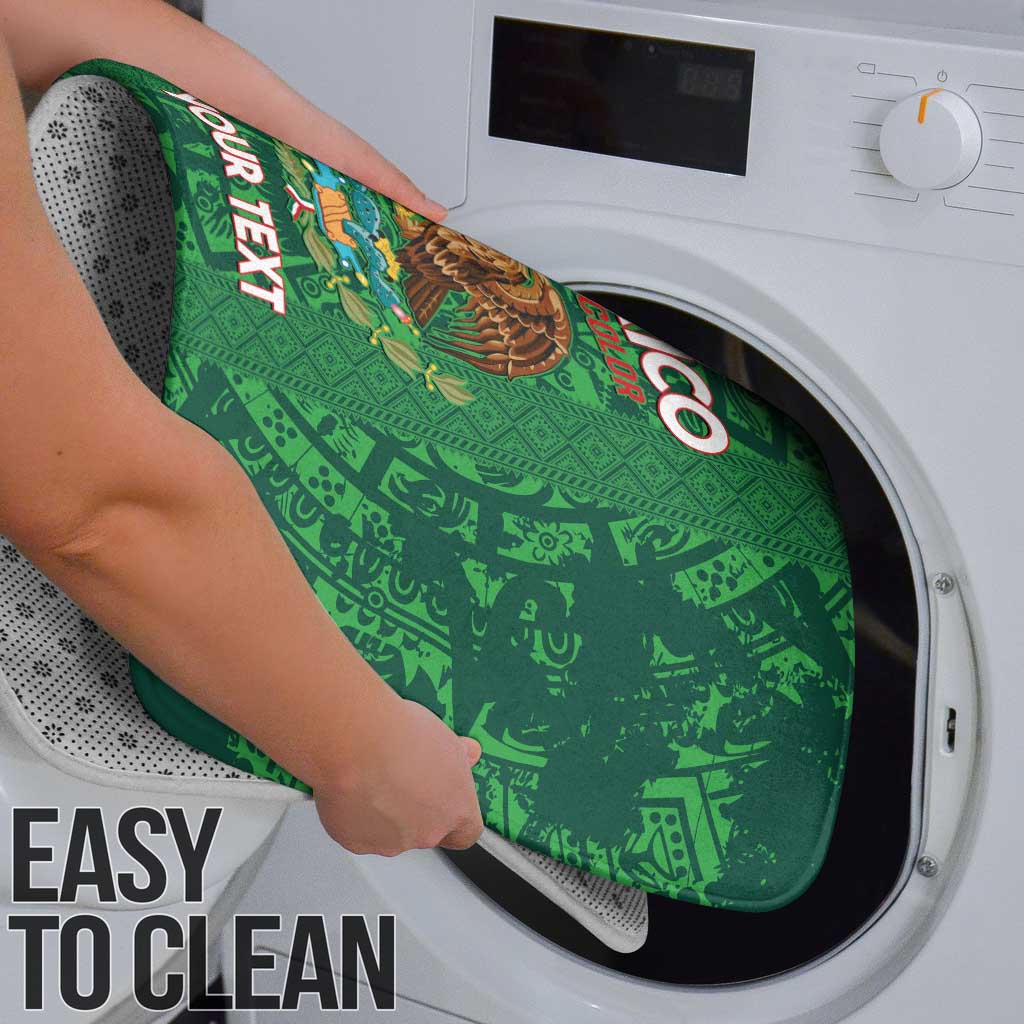 Custom Mexico Football Bathroom Set 2025 El Tri Champions Green Color - Wonder Print Shop