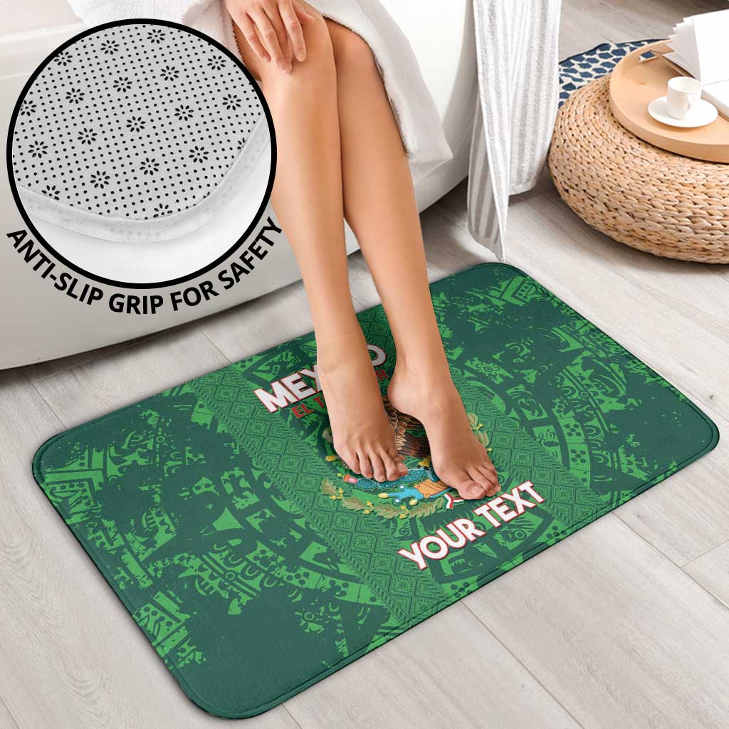 Custom Mexico Football Bathroom Set 2025 El Tri Champions Green Color - Wonder Print Shop