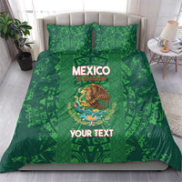 Custom Mexico Football Bedding Set 2025 El Tri Champions Green Color - Wonder Print Shop