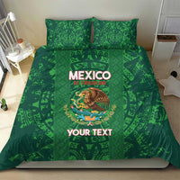 Custom Mexico Football Bedding Set 2025 El Tri Champions Green Color - Wonder Print Shop