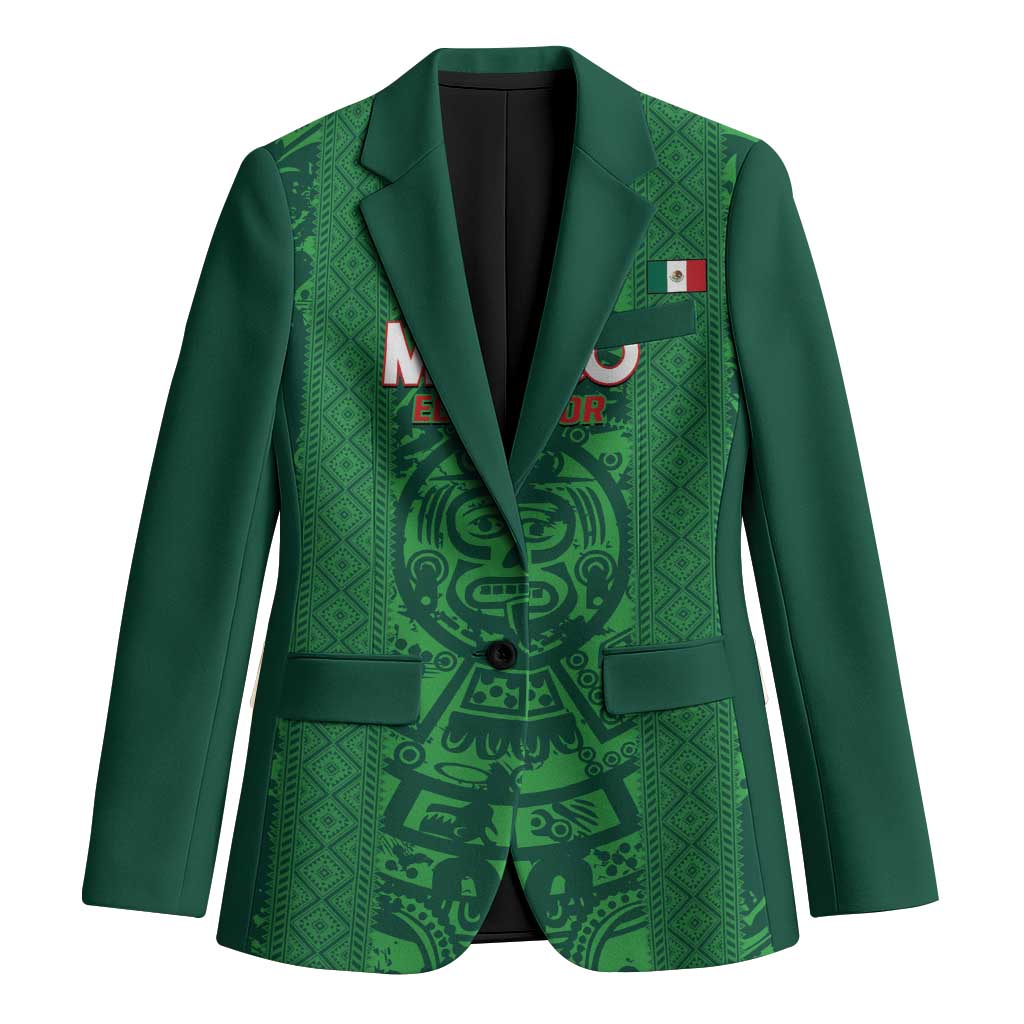 Custom Mexico Football Blazer 2025 El Tri Champions Green Color - Wonder Print Shop