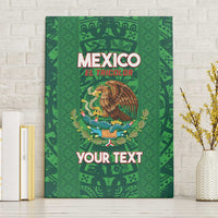 Custom Mexico Football Canvas Wall Art 2025 El Tri Champions Green Color - Wonder Print Shop