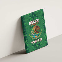 Custom Mexico Football Canvas Wall Art 2025 El Tri Champions Green Color - Wonder Print Shop