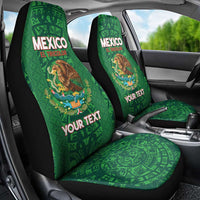 Custom Mexico Football Car Seat Cover 2025 El Tri Champions Green Color - Wonder Print Shop