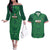 Custom Mexico Football Couples Matching Off The Shoulder Long Sleeve Dress and Hawaiian Shirt 2025 El Tri Champions Green Color - Wonder Print Shop