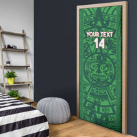 Custom Mexico Football Door Cover 2025 El Tri Champions Green Color - Wonder Print Shop