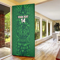 Custom Mexico Football Door Cover 2025 El Tri Champions Green Color - Wonder Print Shop