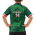 Custom Mexico Football Family Matching Long Sleeve Bodycon Dress and Hawaiian Shirt 2025 El Tri Champions Green Color - Wonder Print Shop