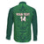 Custom Mexico Football Family Matching Off The Shoulder Long Sleeve Dress and Hawaiian Shirt 2025 El Tri Champions Green Color - Wonder Print Shop