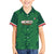 Custom Mexico Football Family Matching Off The Shoulder Long Sleeve Dress and Hawaiian Shirt 2025 El Tri Champions Green Color - Wonder Print Shop