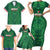 Custom Mexico Football Family Matching Short Sleeve Bodycon Dress and Hawaiian Shirt 2025 El Tri Champions Green Color - Wonder Print Shop