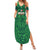 Custom Mexico Football Family Matching Summer Maxi Dress and Hawaiian Shirt 2025 El Tri Champions Green Color - Wonder Print Shop
