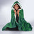 Custom Mexico Football Hooded Blanket 2025 El Tri Champions Green Color - Wonder Print Shop