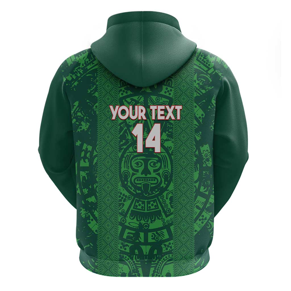 Custom Mexico Football Hoodie 2025 El Tri Champions Green Color - Wonder Print Shop