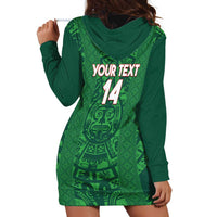 Custom Mexico Football Hoodie Dress 2025 El Tri Champions Green Color - Wonder Print Shop