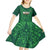 Custom Mexico Football Kid Short Sleeve Dress 2025 El Tri Champions Green Color - Wonder Print Shop