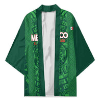 Custom Mexico Football Kimono 2025 El Tri Champions Green Color - Wonder Print Shop