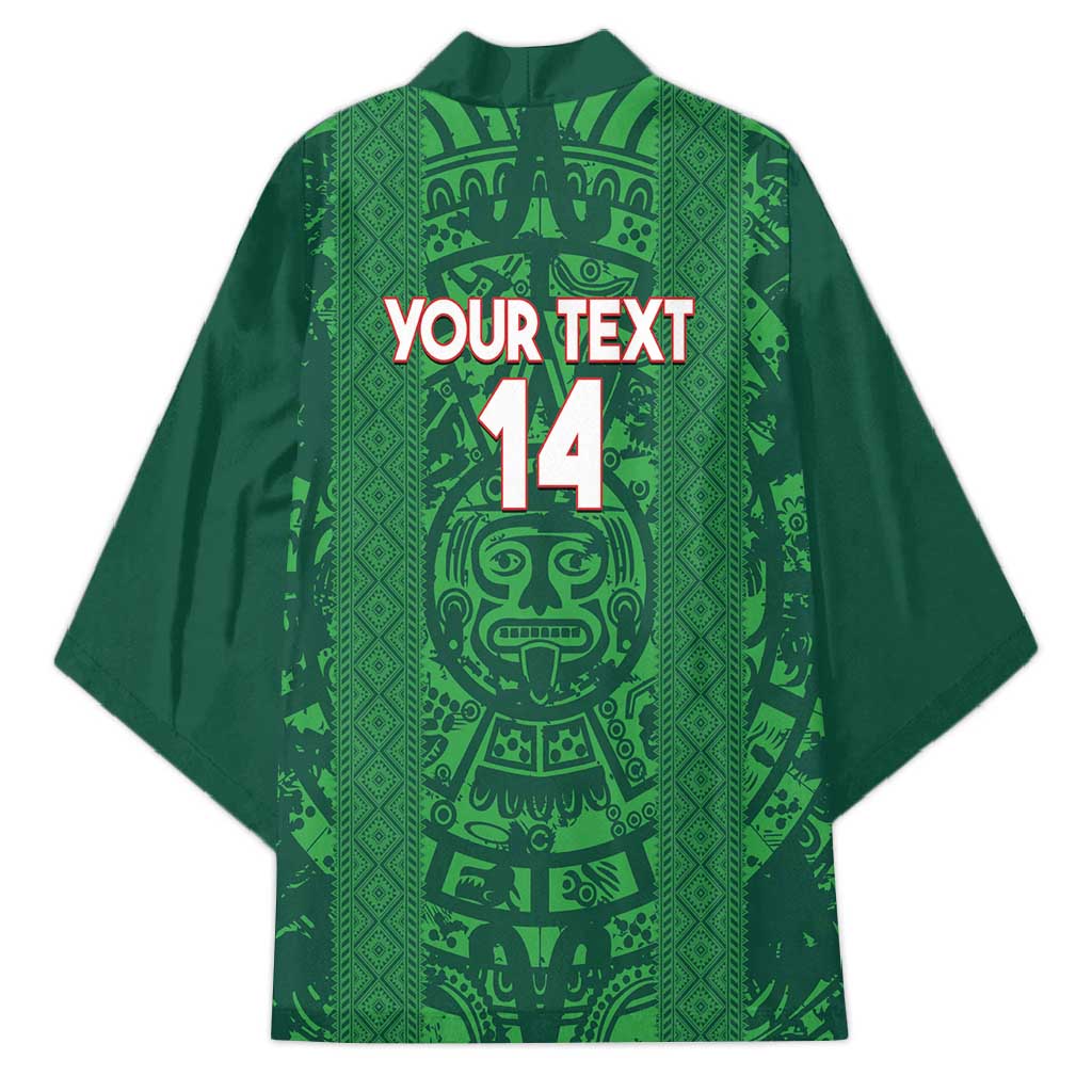 Custom Mexico Football Kimono 2025 El Tri Champions Green Color - Wonder Print Shop