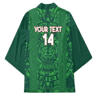 Custom Mexico Football Kimono 2025 El Tri Champions Green Color - Wonder Print Shop