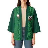 Custom Mexico Football Kimono 2025 El Tri Champions Green Color - Wonder Print Shop