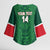 Custom Mexico Football Kimono Sleeve Blouse 2025 El Tri Champions Green Color - Wonder Print Shop