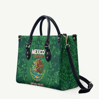 Custom Mexico Football Leather Bag 2025 El Tri Champions Green Color - Wonder Print Shop
