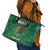 Custom Mexico Football Leather Tote Bag 2025 El Tri Champions Green Color - Wonder Print Shop