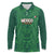 Custom Mexico Football Long Sleeve Polo Shirt 2025 El Tri Champions Green Color - Wonder Print Shop