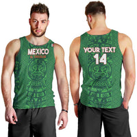 Custom Mexico Football Men Tank Top 2025 El Tri Champions Green Color - Wonder Print Shop