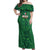 Custom Mexico Football Off Shoulder Maxi Dress 2025 El Tri Champions Green Color - Wonder Print Shop