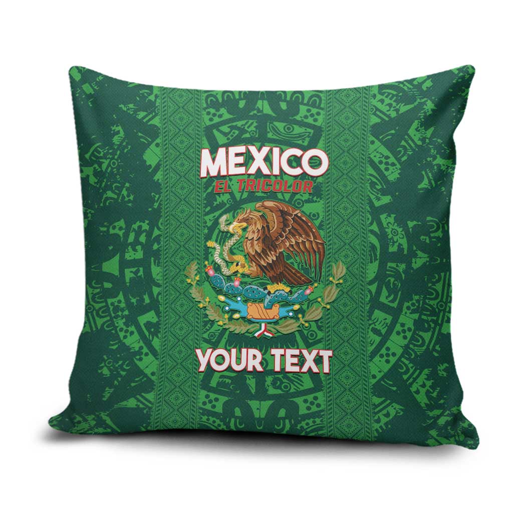 Custom Mexico Football Pillow Cover 2025 El Tri Champions Green Color - Wonder Print Shop