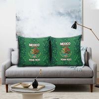 Custom Mexico Football Pillow Cover 2025 El Tri Champions Green Color - Wonder Print Shop