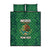Custom Mexico Football Quilt Bed Set 2025 El Tri Champions Green Color - Wonder Print Shop