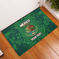Custom Mexico Football Rubber Doormat 2025 El Tri Champions Green Color - Wonder Print Shop