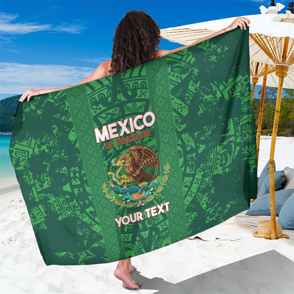 Custom Mexico Football Sarong 2025 El Tri Champions Green Color - Wonder Print Shop