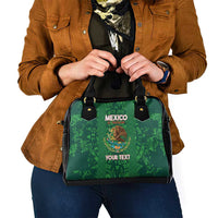 Custom Mexico Football Shoulder Handbag 2025 El Tri Champions Green Color - Wonder Print Shop