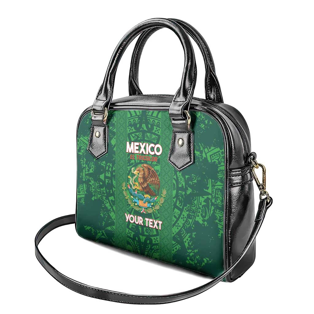 Custom Mexico Football Shoulder Handbag 2025 El Tri Champions Green Color - Wonder Print Shop